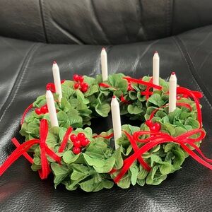 American girl Kirsten, Swedish St. Lucia crown with candles